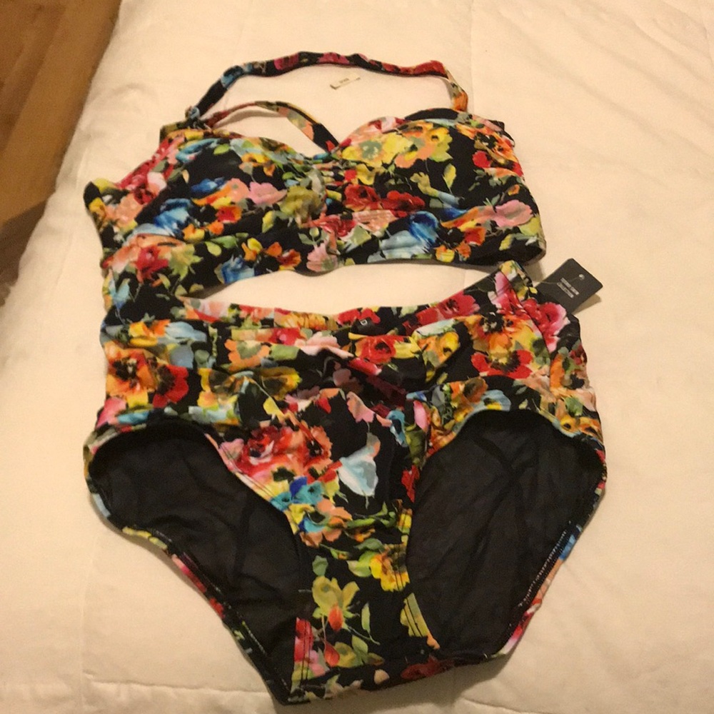 Torrid floral print bikini